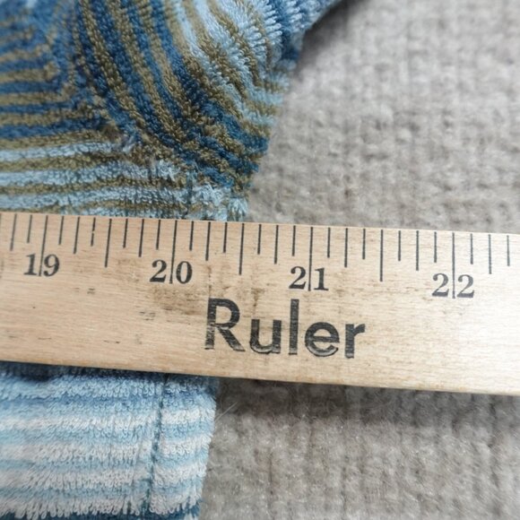 Howler Bros Mens Shirt Medium Blue Terry Cloth Pocket - Picture 7 of 7